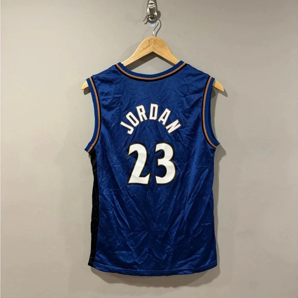 RARE🔥 Champion NBA Washington Wizards Michael Jordan NBA Basketball Jersey - Picture 2 of 9